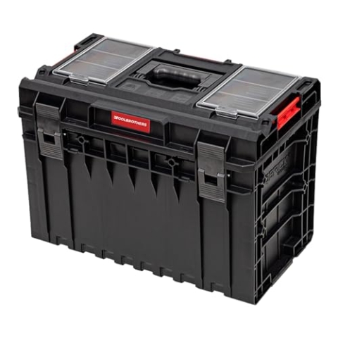Toolbrothers RHINO XXL Werkzeugkoffer ECO Comfort+ Höhe XL 52 l IP66 mit herausnehmbaren Trennwänden