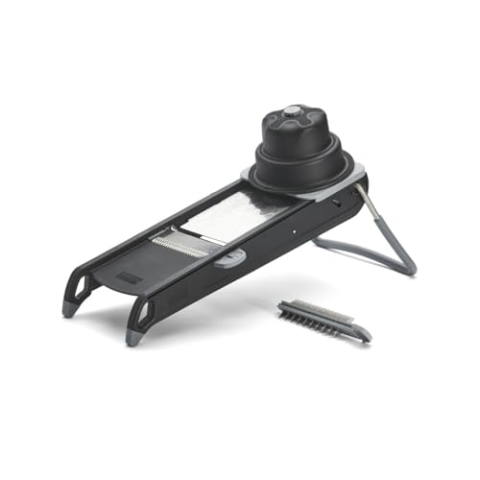 de Buyer - Mandoline SWING PLUS schwarz - 44.5 x 19.5 x 15 cm - 2015.03