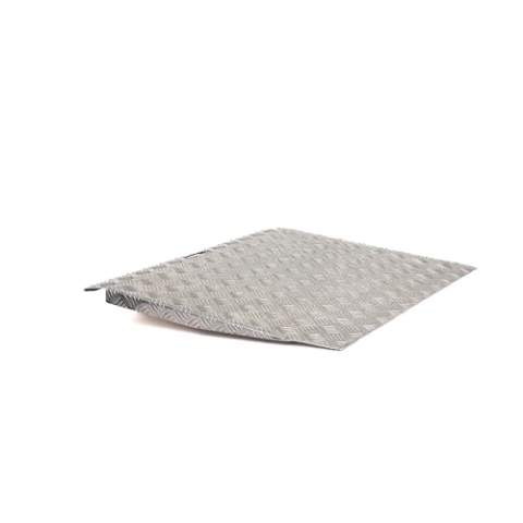 Türschwellenrampe aus Aluminium - 7 bis 15 cm Höhe (Totale Breite: 79 cm) - Bis 250 kg