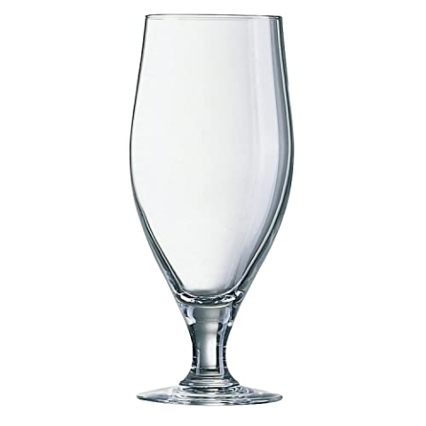 Arcoroc ARC 07131 Cervoise Biertulpe, Bierglas, 500ml, Glas, transparent, 6 Stück