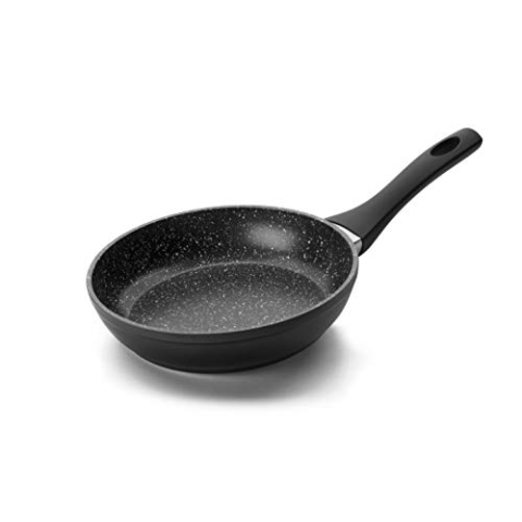 IBILI - Pfanne Natura, 30 cm, Aluminium, Anti-Haft-Beschichtung im Stein-Stil, geeignet für Induktion