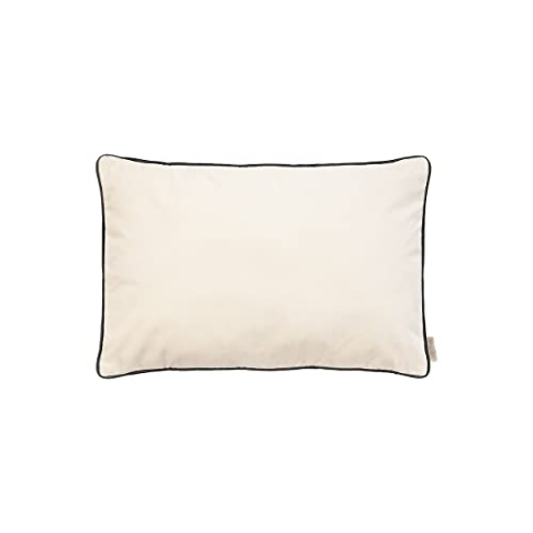 Blomus Kissenbezug Velvet, Kissenhülle für Kopf- oder Sofakissen, Baumwolle, Moonbeam, 30 x 50 cm, 66560
