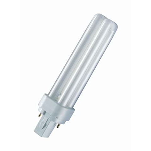 Osram 10x DULUX D 18W/827 G24d2 (100W) 2-PIN FS1 153mm Kompakt-LLp Interna f.KVG