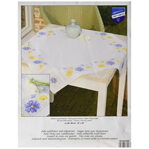 Vervaco Zählmusterpackung-Stickpackung im gezählten Kreuzstich, 100% Baumwolle, Mehrfarbig, 80 x 2 x 20 cm