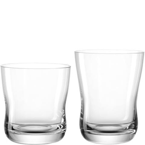 LEONARDO HOME Vita Gläserset, 12er Set, spülmaschinengeeignetes Trinkglas-Set, hochwertige und ergonomische Wassergläser, elegante & moderne Saft-Gläser, alltagstauglich, 054497
