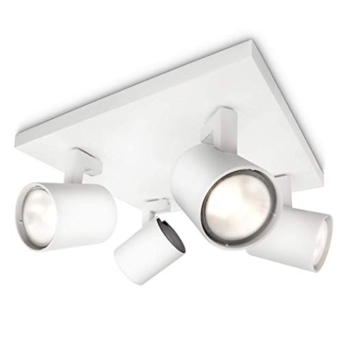 Philips – Runner Plate/Spiral White 4 x 50 W 230 V
