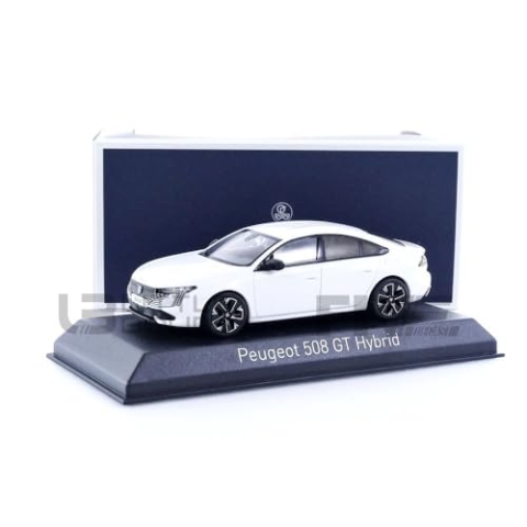 NOREV Peugeot 508 GT Hybrid 2023 Okenite White 1:43