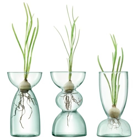 LSA Canopy Vasen Trio-Set H13cm Recycelt