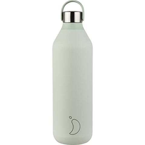 Chilly Chillys Water Bottle Serie2 Lichen 1000ml, Minzgrün