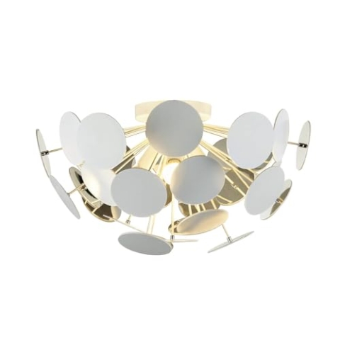 Lindby Deckenlampe Kinan (Modern) in Weiß (3 flammig, E14) - Deckenleuchte Lampe Wohnzimmerleuchte