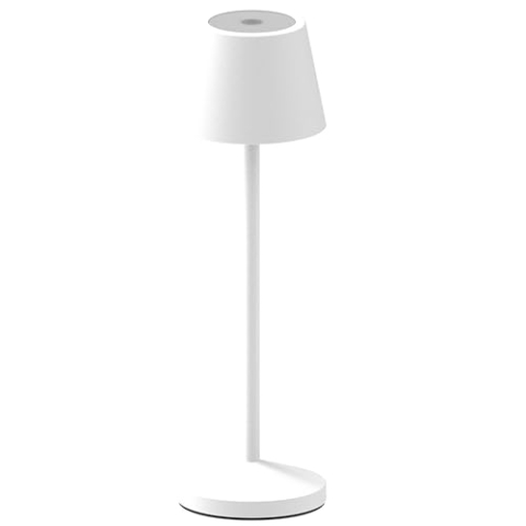 Lumisky EMILY Tischleuchte, kabellos, LED, warmweiß, dimmbar, Höhe 25 cm, Weiß