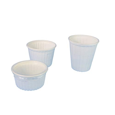 Pro DP 600 Thermo Suppenbecher Thermobecher heiß+kalt weiß Airpac Thermo PP recycelbar versch. Größen - inkl. VerpG in D (350ml)
