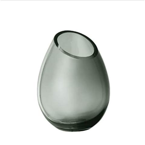Blomus Vase-65963 Vase, Glas, Smoke, S