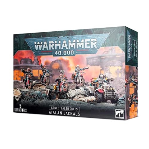 Warhammer 40 K – Genestealer Cults Atalan Jackals, Schwarz