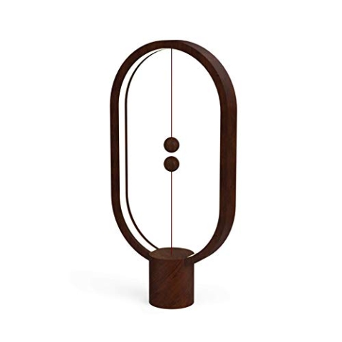 Allocacoc Heng Balance Lamp Dark Wood – Lampe LED Design USB