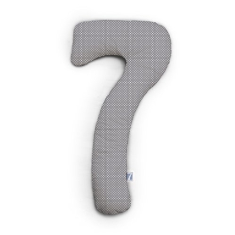Theraline my7 Seitenschläferkissen mit Bezug, waschbar 60°C, Stillkissen & Lagerungskissen ergonomisch mit integriertem Kopfkissen, Kissen für Seitenschläfer mit wattiertem Bezug für mehr Komfort