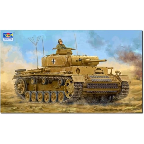 Trumpeter 750955-1/16 Pz Kpf III, Ausf J - Maßstab 1:16
