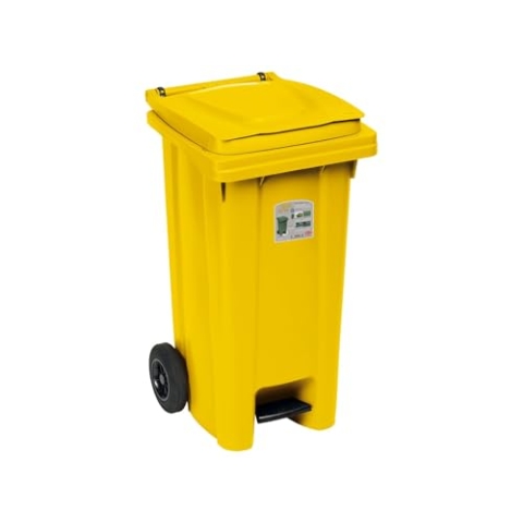 Stefanplast 643 - Mülltonne 48 x 55 x 94 cm gelb