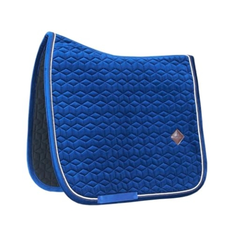 Kentucky Satteldecke Basic Velvet - Dunkelblau - Satteldecke Dressur
