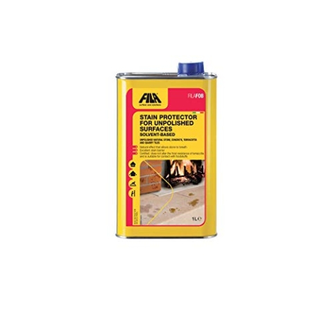 FILA Surface Care Solutions FILAFOB Fleckschutz für unpolierte Oberflächen, Natursteine, Beton, Terrakotta, Steinbruchfliesen