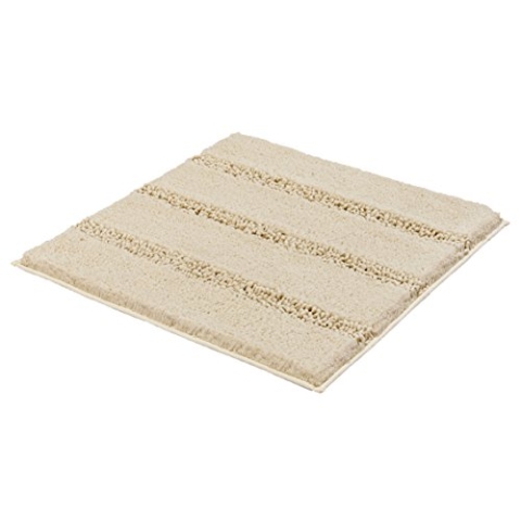 Kleine Wolke Badteppich Monrovia, Sandbeige, 60 x 60 cm