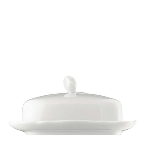 Hutschenreuther Maria Theresia Weiss Butterdose 250 gr.