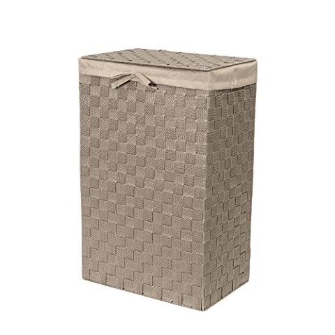 Compactor Wäschekorb Taupe 25 x 38 x H.60 cm