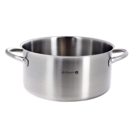 DE BUYER 3505.20 Kochtopf S/COUV. PRIM APPETY Ø 20 cm, Edelstahl 18/231, Silber