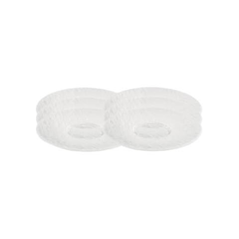 Villeroy & Boch Manufacture Rock Blanc Kaffeeuntere 15,5 cm Set6