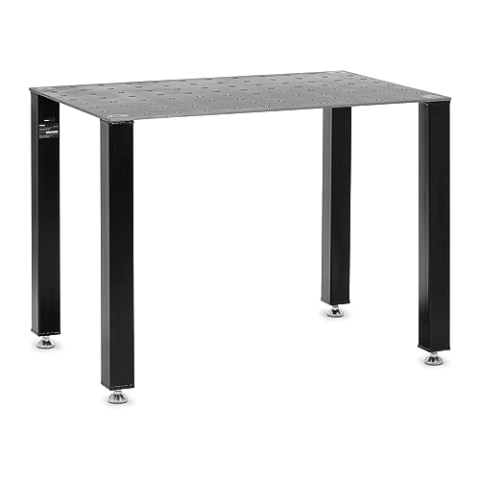Stamos Welding Group SWG-TABLE1200 Schweißtisch 1000 kg 119 x 79 cm Schweißtisch Lochplatte Lochtisch Schweißtisch Räder