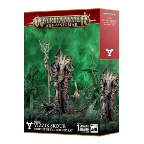 Games Workshop Warhammer AoS - Skaven Vizzik Skour Prophete du Rat