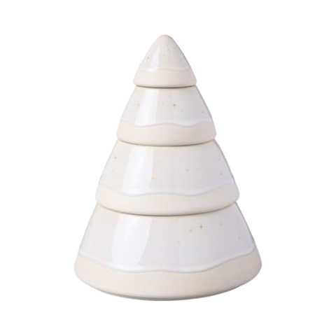 like. by Villeroy & Boch Winter Glow Gebäckdose Baum, 18 cm Ø