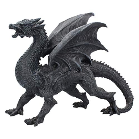 Nemesis Now D1242D5 Figur Drachenwacher 28,5cm schwarz
