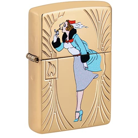 Zippo Messing Armor Case 85th Anniversary Windy tiefengraviert, limitiert auf 2.500 St. in Sonderverpackung Original Feuerzeug