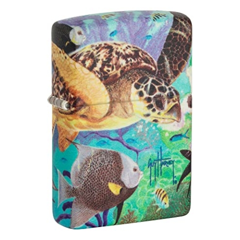Zippo Guy Harvey 540 Taschenfeuerzeug, leuchtet im Dunkeln