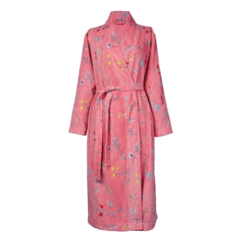 Pip Studio Bademantel Les Fleurs Rosa S