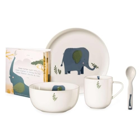 Kindergeschirrset Emma Elefant 5tlg