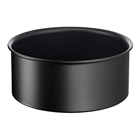 Tefal Ingenio Stieltopf 20 cm, Induktion, Antihaftbeschichtung, Kochstartanzeige, stapelbar, spülmaschinengeeignet, Made in France, Eco Resist L3973002