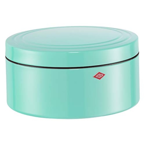Wesco Classic Line Gebäckdose Stahlblech 24 x 24 x 12.5 cm Mint