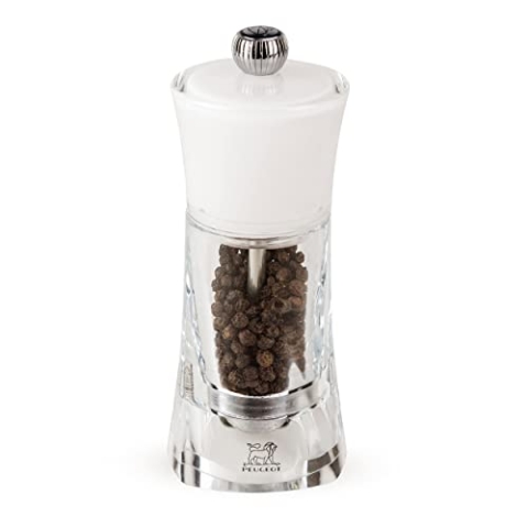 PEUGEOT 29012 Molene Pfeffermühle, 14 cm, weiß