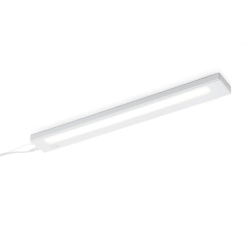 Trio Leuchten LED Wandleuchte Alino 272970701, Kunststoff weiß, 1x 7 Watt, Breite 55cm