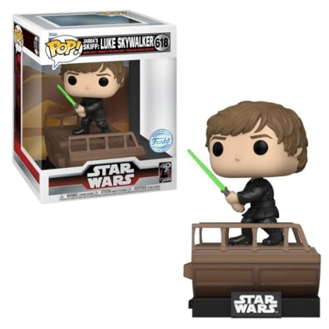 Funko Star Wars Episode VI: Return of The Jedi Luke Skywalker Jabba's Skiff 40th Anniversary POP! Vinyl