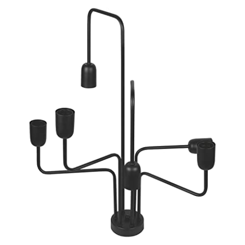 LEDVANCE Vintage Edition 1906, Deckenleuchte mit E27 Sockel, Gewinkelte Rohre, Ohne Leuchtmittel, Pipe Angled