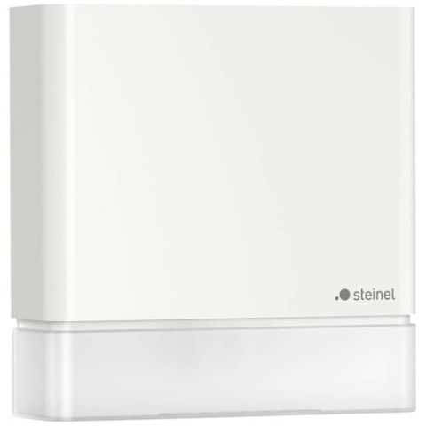 Steinel Bewegungsmelder IS 180 Digi Connect, 180° und 3 Zonen Erfassunsgbereich, Timer Funktion, steuerbar per App, 1000 W, Weiß