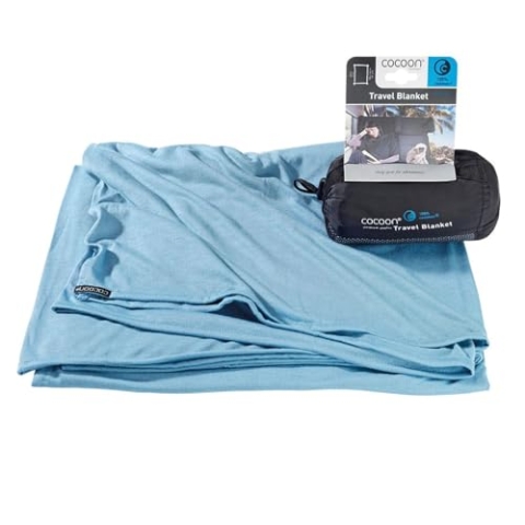 Cocoon Coolmax Reisedecke blau
