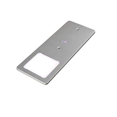 kalb | LED Unterbauleuchten silber 5W- sehr flache Küchenleuchte mit Touch-Dimmfunktion Einbaustrahler Einbauspot, Auswahl:1er Set neutralweiss