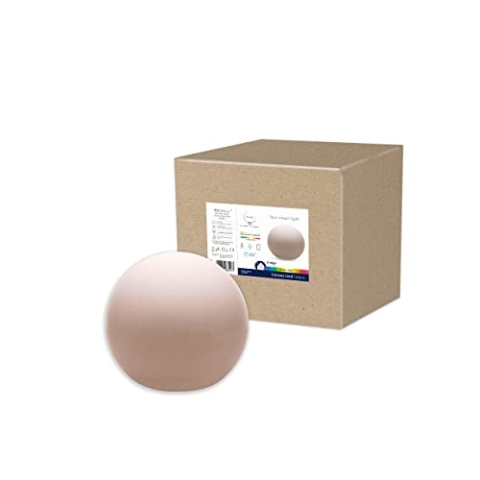 tint Smarte Outdoor LED Leuchtkugel Calluna Ø 30cm, Gartenkugel, Kugelleuchte, Farbwechsel RGB, E27 Fassung, ip44 für Außen, Zigbee, funktioniert mit Alexa, Optik: sand…