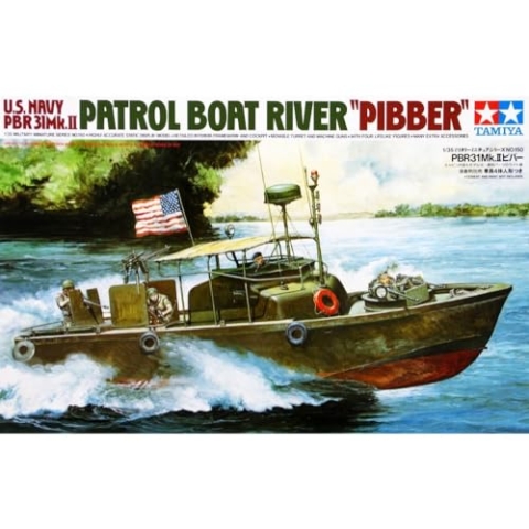 TAMIYA 35150 U.S.Navy PBR 31 Mk.II Patrol Boat Pibber