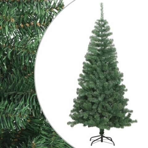 vidaXL Künstlicher Tannenbaum L 240cm Grün Weihnachtsbaum Kunstbaum Christbaum