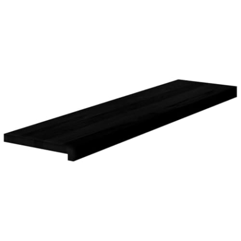 vidaXL Treppenstufen 8 STK. Dunkelbraun 100x25x2 cm Massivholz Eiche, Treppenstufe für Holztreppen, Treppenstufe Holz, Fenstersims, Treppenstufe Eiche